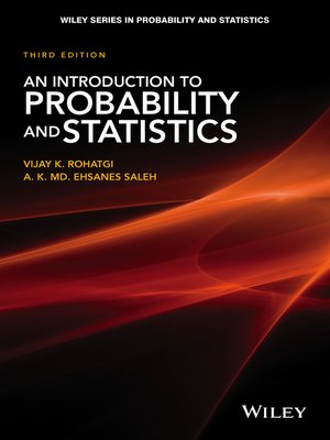 cover image of An Introduction to Probability and Statistics